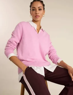 Wool Rich V-Neck Jumper