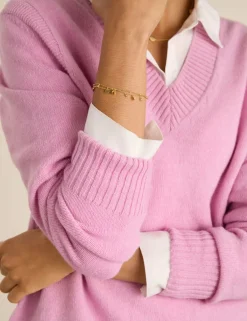 Wool Rich V-Neck Jumper