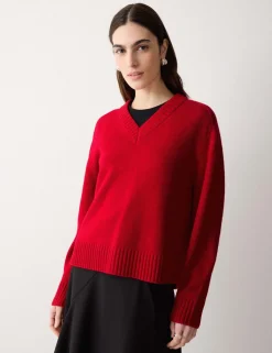 Wool Rich V-Neck Jumper