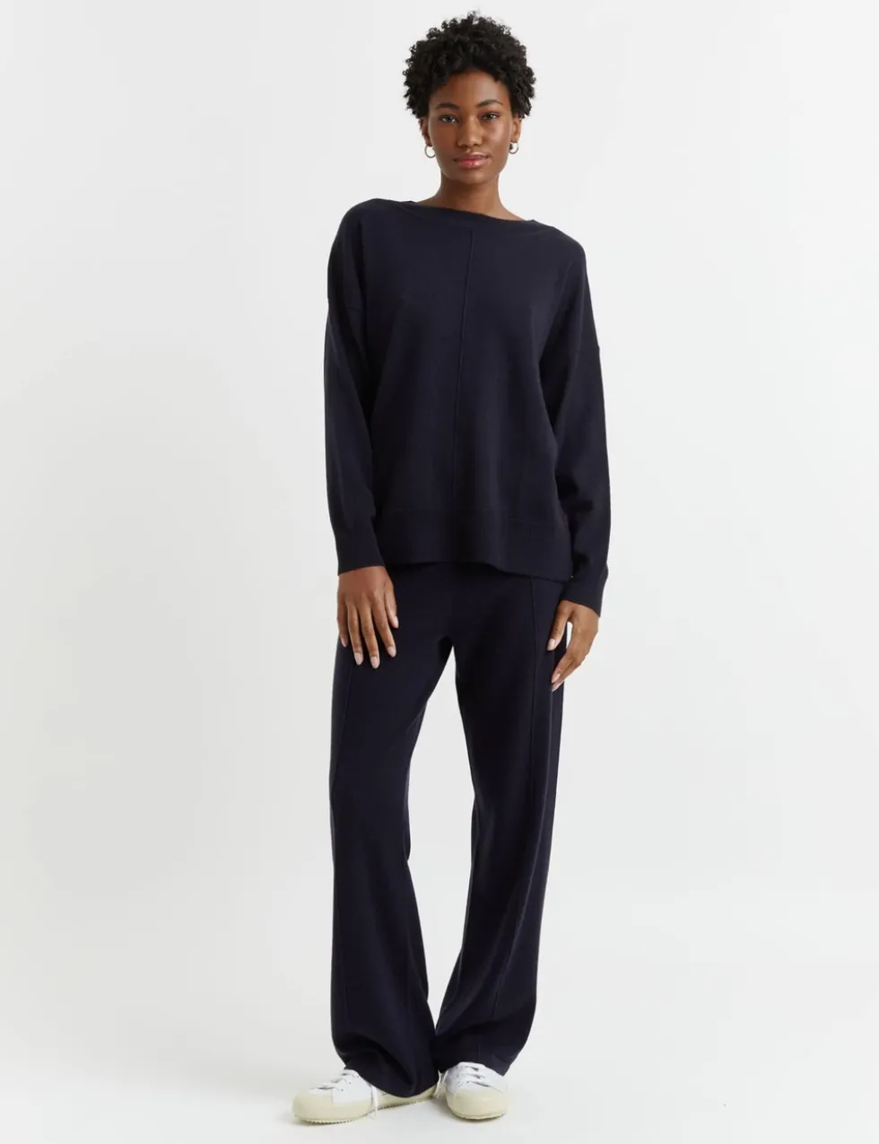 Wool Rich with Cashmere Relaxed Jumper