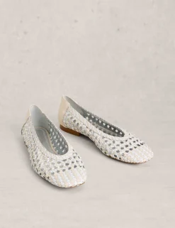 Woven Ballet Pumps
