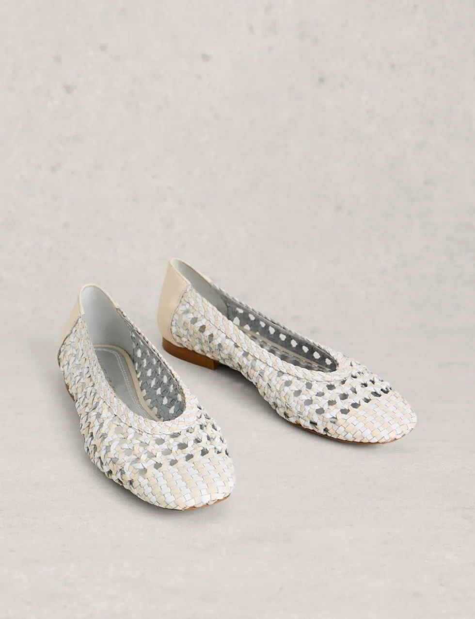 Woven Ballet Pumps