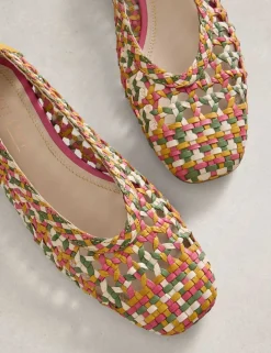 Woven Ballet Pumps
