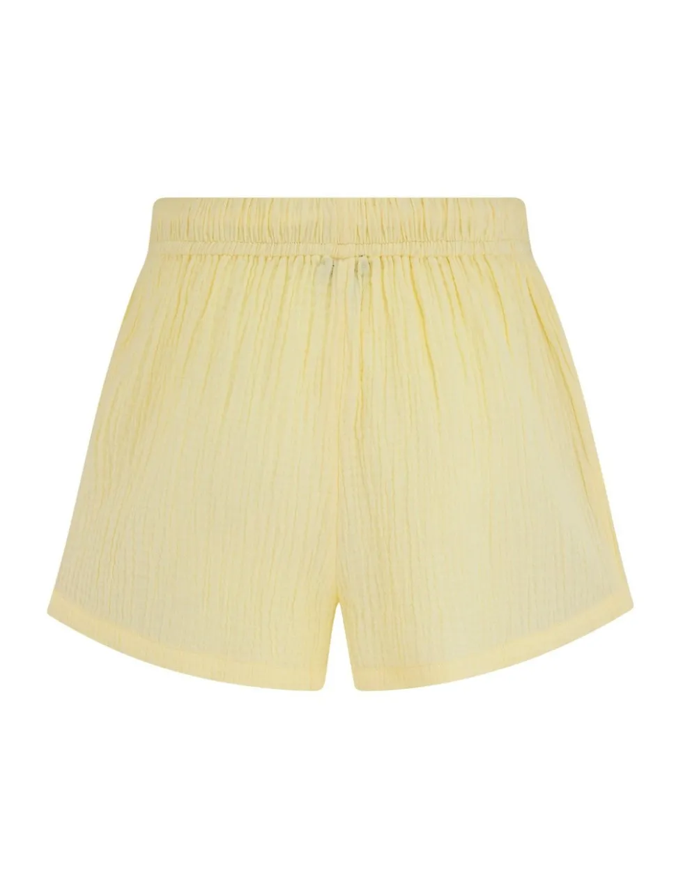 Woven Double Cloth Revere Collar Shirt and Short Pyjama Set