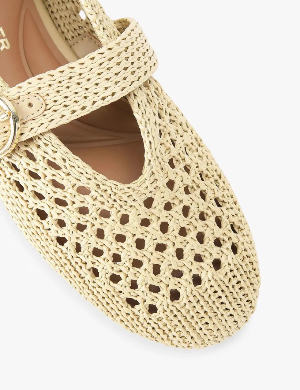Woven Flat Ballet Pumps