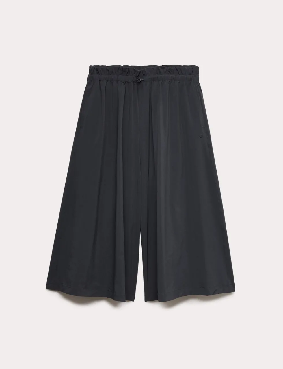 Woven Lightweight High Waisted Wide Leg Culottes