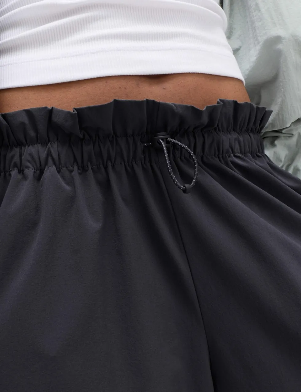 Woven Lightweight High Waisted Wide Leg Culottes