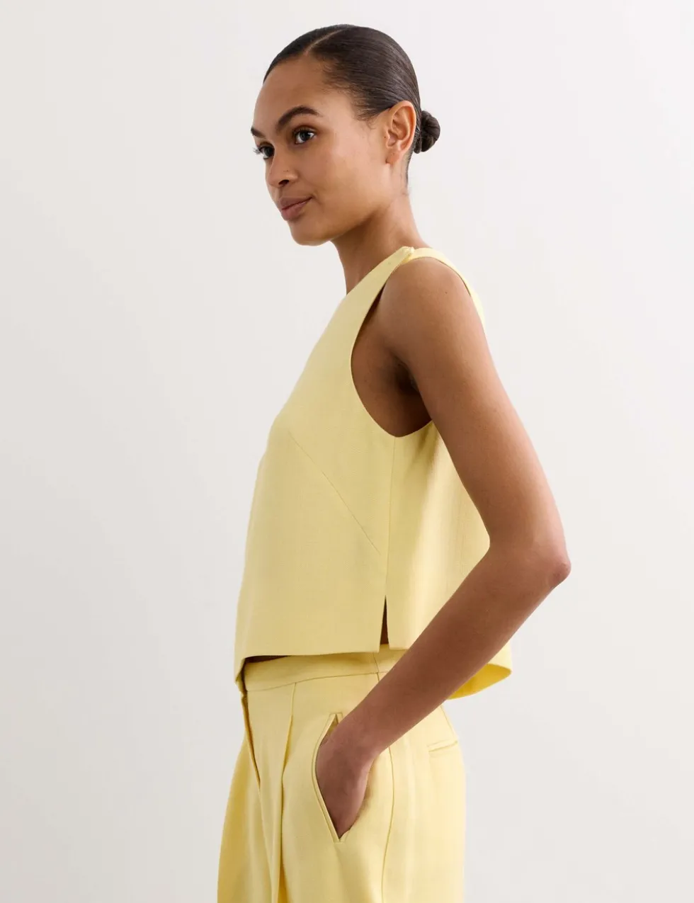 Woven Shell Top