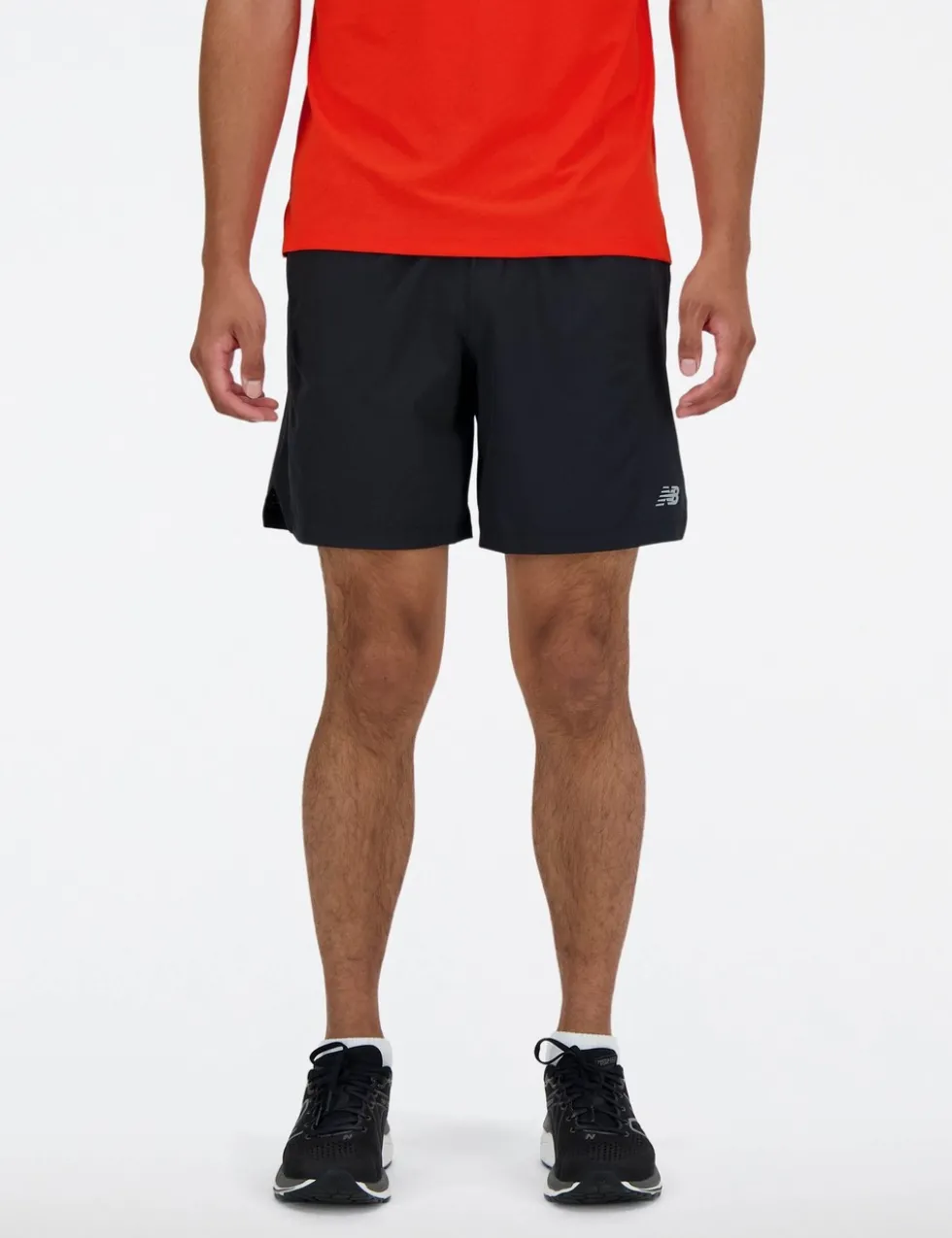 Woven Stretch Longer Length Running Shorts