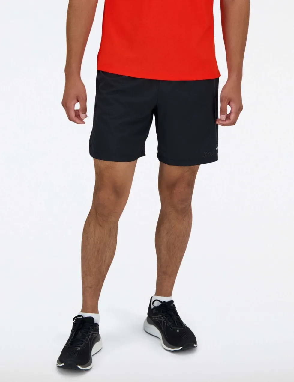 Woven Stretch Longer Length Running Shorts