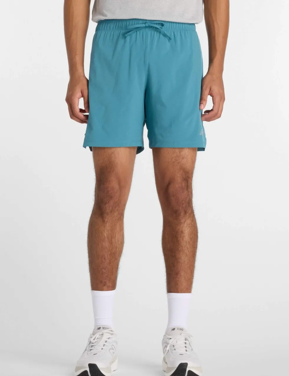 Woven Stretch Longer Length Running Shorts