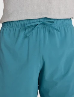 Woven Stretch Longer Length Running Shorts
