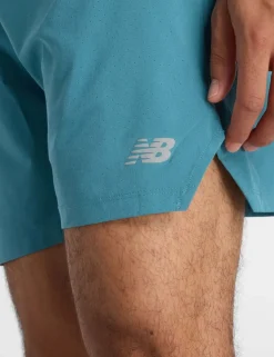 Woven Stretch Longer Length Running Shorts