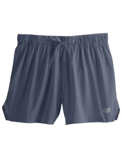 Woven Stretch Zip Pocket Running Shorts