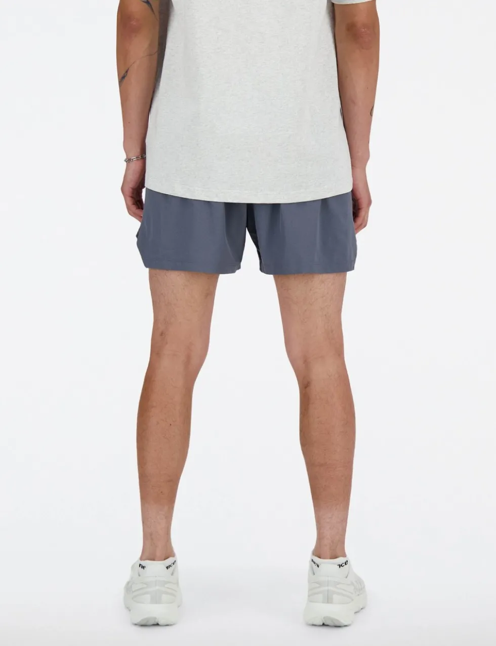 Woven Stretch Zip Pocket Running Shorts