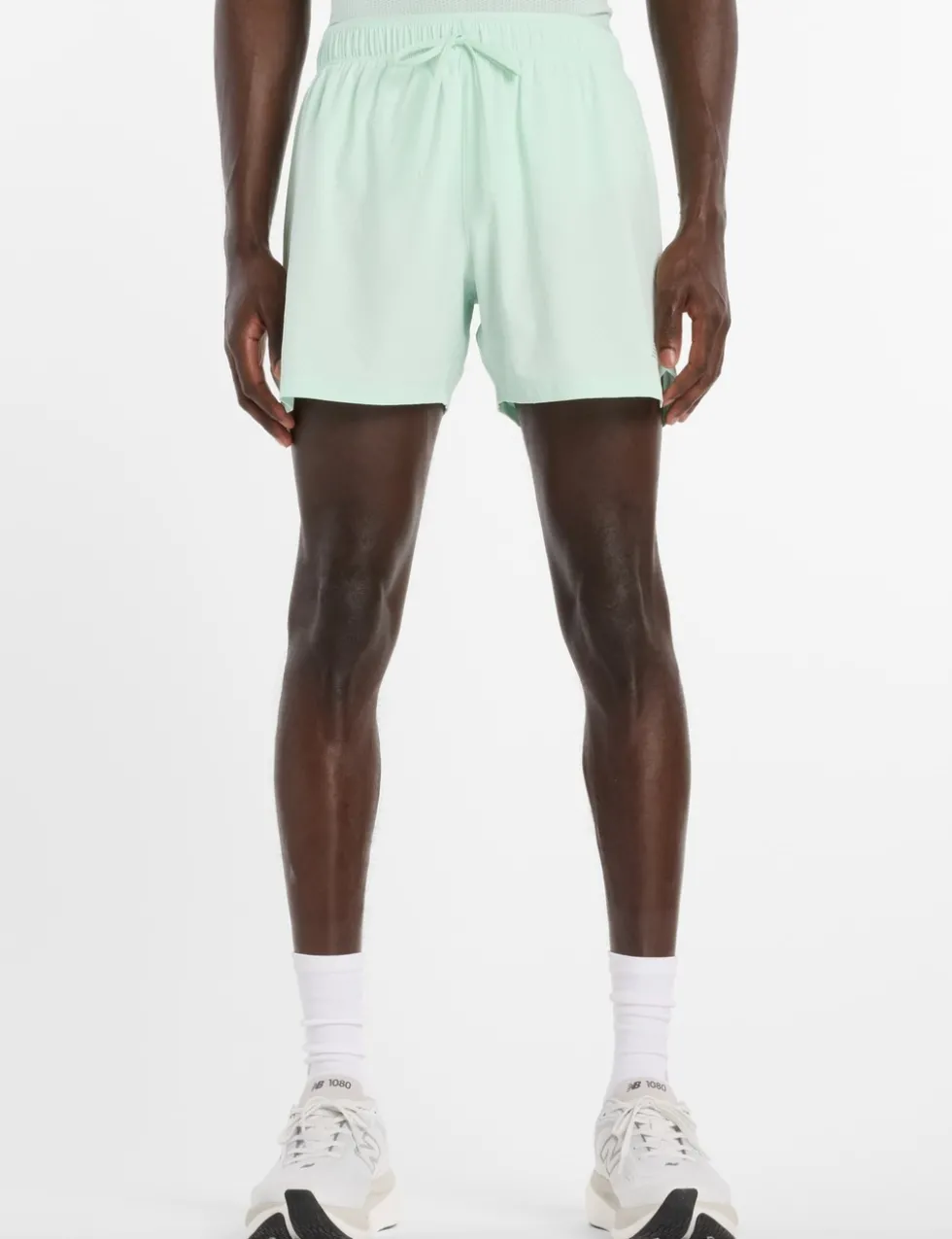 Woven Stretch Zip Pocket Running Shorts