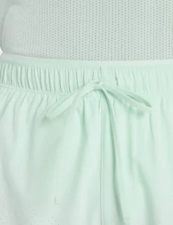 Woven Stretch Zip Pocket Running Shorts