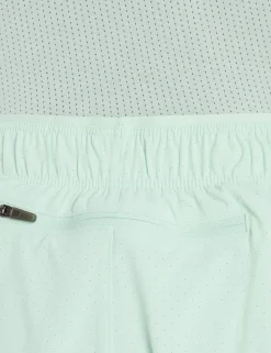 Woven Stretch Zip Pocket Running Shorts