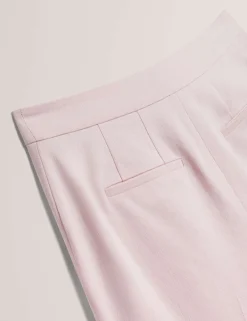 Woven Tailored Wide Leg Trousers