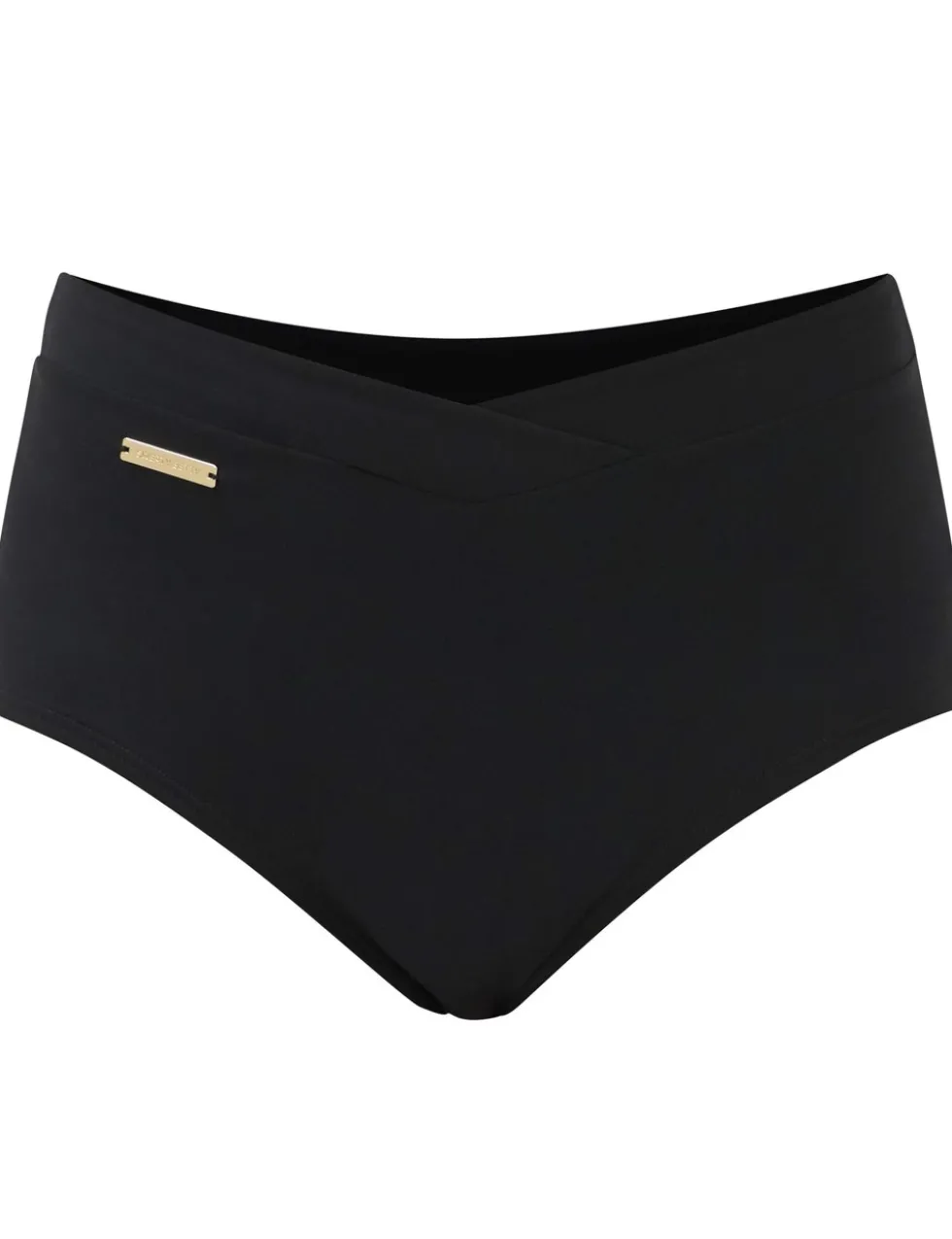Wrap Front High Waisted Bikini Bottoms