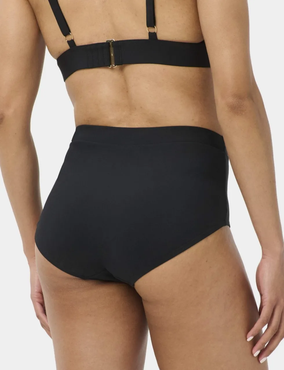 Wrap Front High Waisted Bikini Bottoms