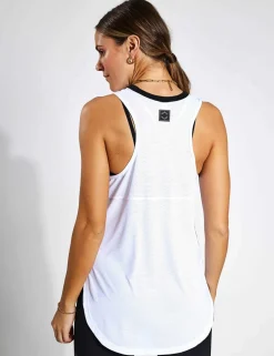 Zela Crew Neck Relaxed Vest Top