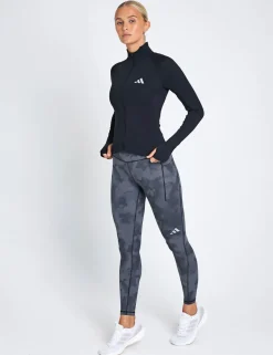 Zip Up Fitted Running Jacket