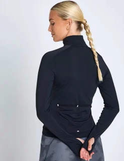 Zip Up Fitted Running Jacket