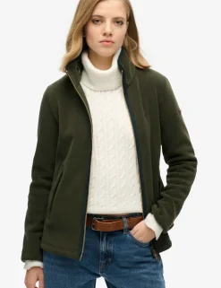 Zip Up Slim Fleece Jacket