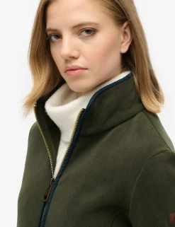 Zip Up Slim Fleece Jacket