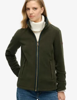 Zip Up Slim Fleece Jacket